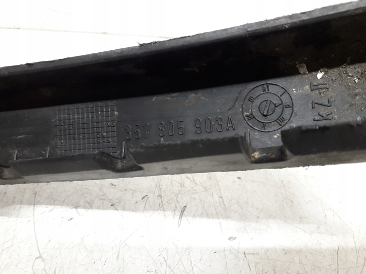фото №11, Vw passat b3 88- спойлер бампера передней комплект 357805903a 357805904a