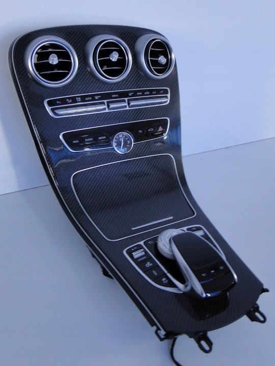 фото №7, Mercedes c c205 205 купе рестайлінг w205 панель консоль засіб карбон тачпад