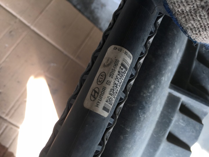 фото №6, Kia ceed i30 1.4b 1.6b радиаторов воды вентилятор