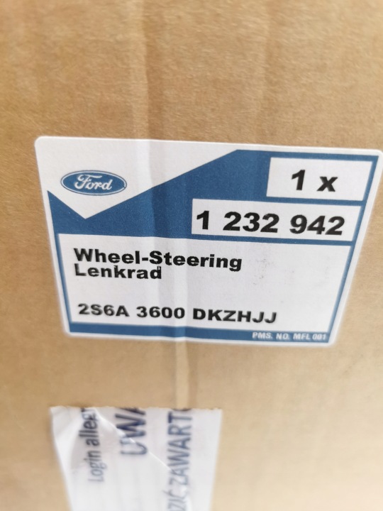 фото №7, Кермо ford fiesta 01-08 / fusion 01-12 cbk oem номер 1232942