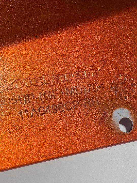 фото №11, Oem mclaren 12c mp4 крыло сторона панель pr зад