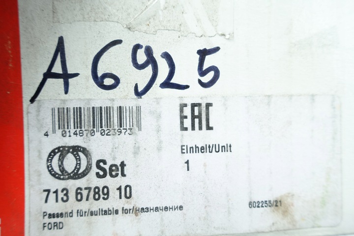 фото №16, Подшипник. набор ремонтный ступицы fag 713678910 1377908