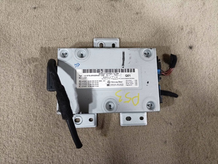 фото №1, Модуль радио mercedes-benz m w164 рестайлинг 2010 a2049000300