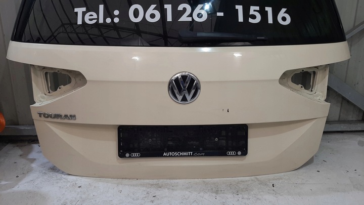 фото №3, Vw touran 5t кришка задня зад скло