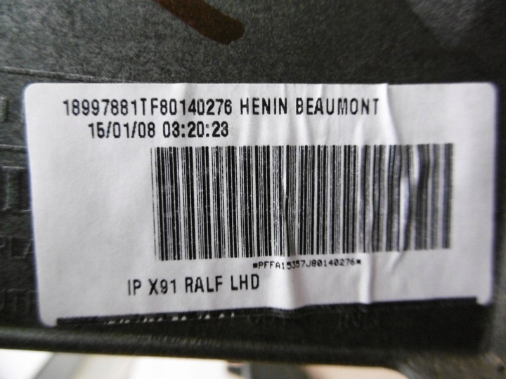 фото №11, Renault laguna iii - панель роздавальна, konsoleta