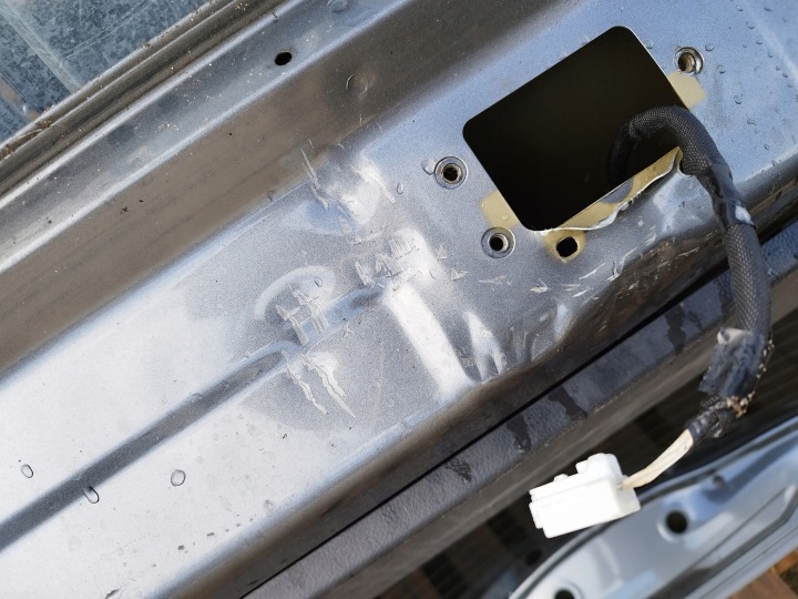 фото №15, Кришка багажника скло зад nissan note e11 роки 2006-2012 оригінал