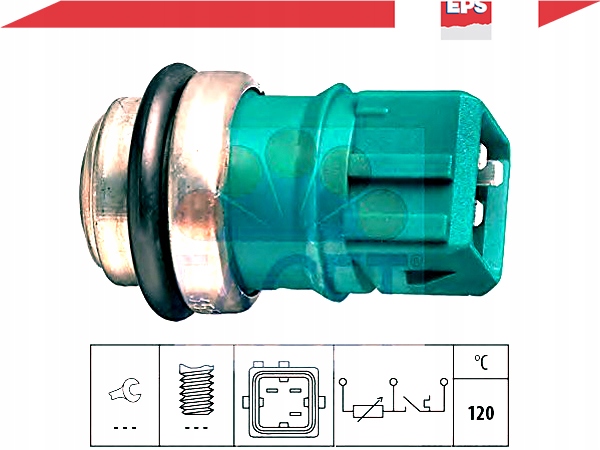 фото №2, Датчик температуры жидкости радиатор [eps]