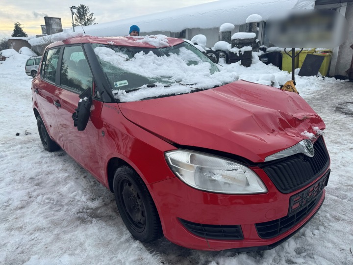 фото №13, Skoda fabia ii рестайлинг бампер перед передний lf3k