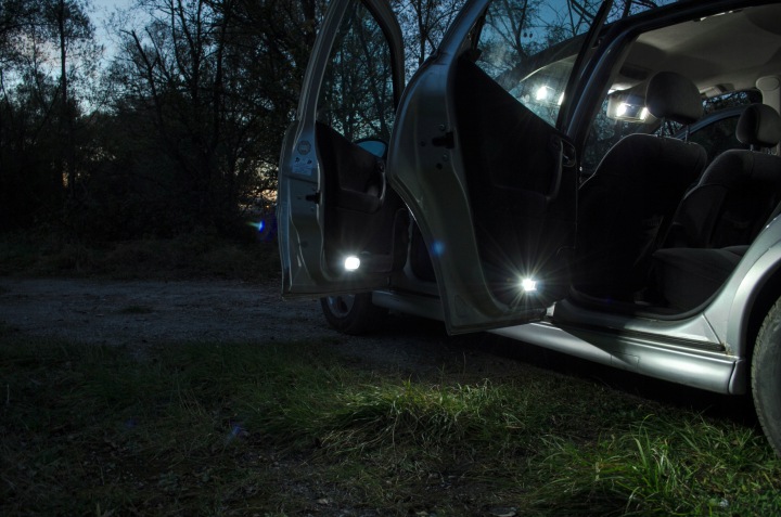 фото №10, Skoda yeti 2009- комплект освітлення інтер'єру led! vip