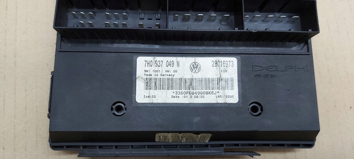 фото №2, Модуль комфорту vw transporter t5