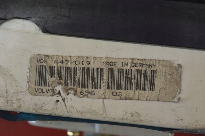 фото №7, Спидометр приборы eu volvo 440 460 1.9 td 90 km 88-96