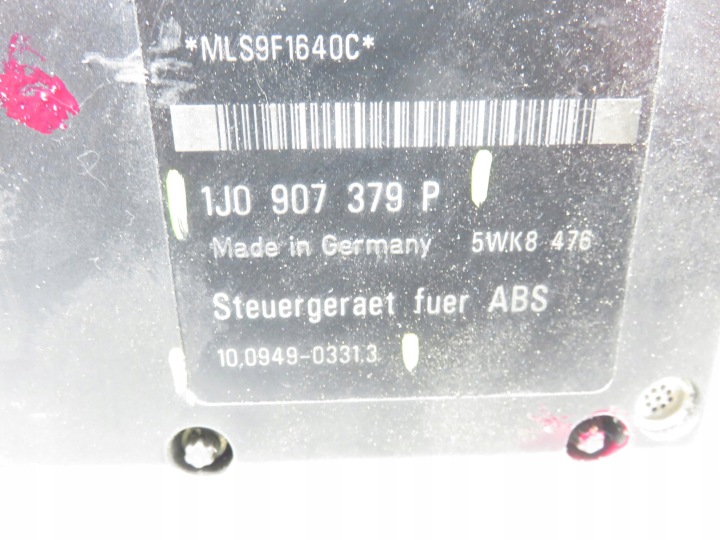 фото №9, Блок керування abs vw golf iv 1j0907379p 10094903313 1j0614117d