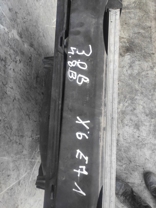 фото №13, Pas переднє радіатор вентилятор bmw x6 e71 3.0d 4.8b 7603565