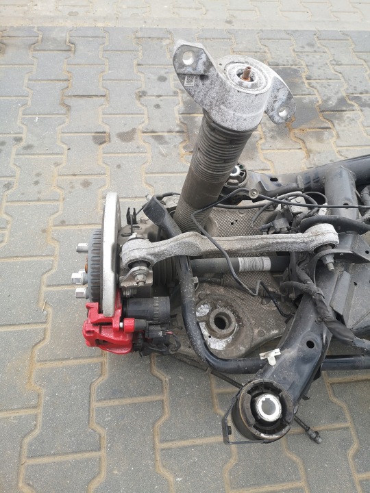 фото №6, Range rover evoque l551 підвішування зад комплект 2.0d поворотна опора візок