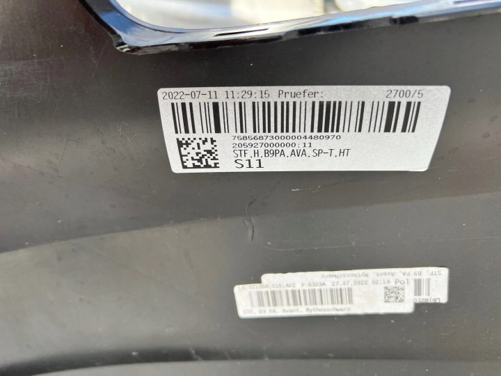 фото №15, Audi a4 s4 b9 рестайлинг s line 4m0 универсал бампер заднее