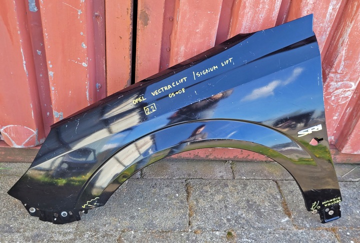 фото №12, Крыло переднее левый правые opel vectra c / signum передний рестайлинг / рестайлинг 02-08