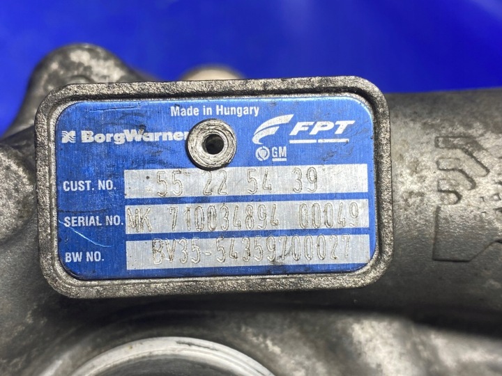 фото №10, Турбина turbo corsa d meriva a 1.3 cdti a13dte 55206388