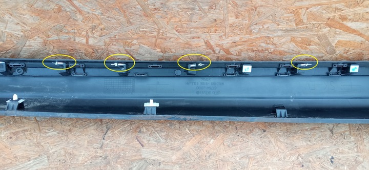 фото №10, Kia e-soul sk3 ev 19- порог накладка порога планка пороговая правая 87754-j2000