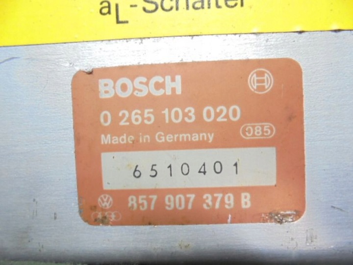 фото №5, Audi 80 b4 модуль abs 857907379b 2,0 0265103020