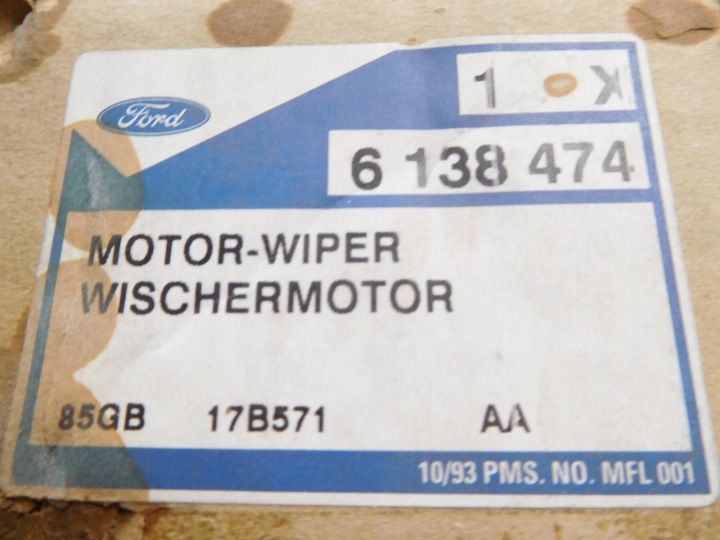 фото №9, Двигун двірник перед ford fiesta 1989-1996 oem номер 6138474