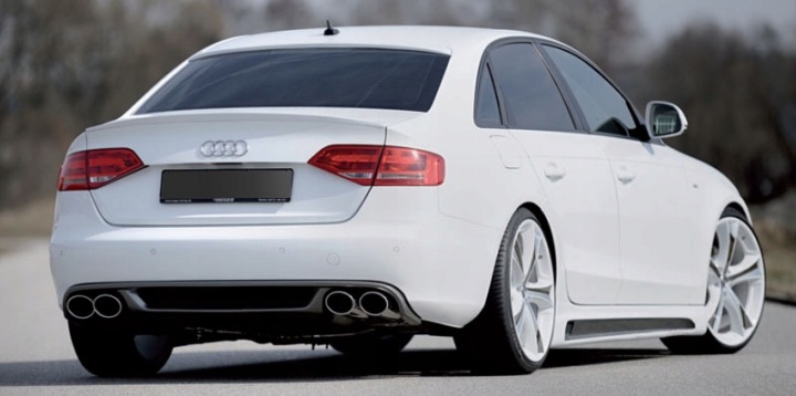 фото №13, Audi a4 b8 sedan 2008-2012 спойлер спойлер подкладка!!