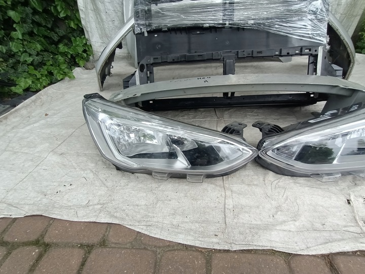 фото №6, Ford focus 4 iv mk4 набір запчастини кузовних капот балка бампер лампа