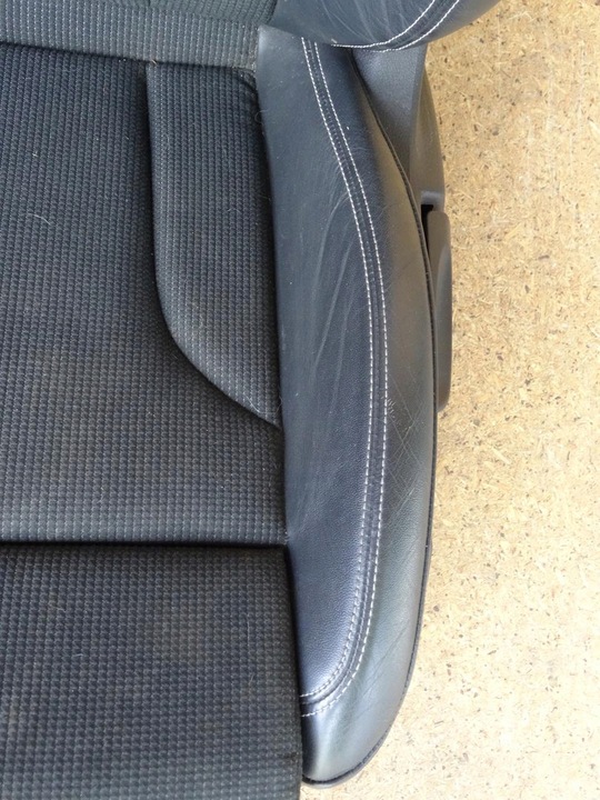 фото №10, Audi q3 8u s-line 11-18 оббивка сидіння шкіра подушка безпеки диван задня комплект