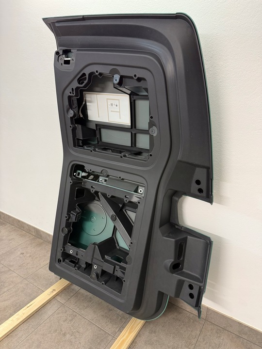 фото №8, Vw id buzz двері лівий зад + логотип ! bayleaf зелений !