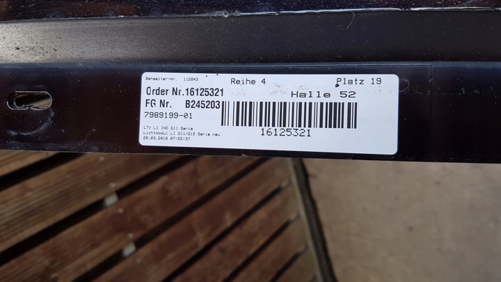 фото №9, Планка порогова ліва bmw g11 g12 7411811