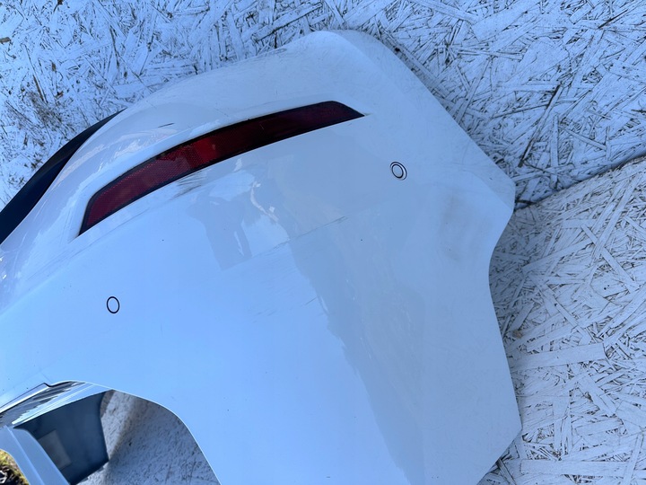 фото №6, Sharan 7n рестайлінг бампер зад задній білий lc9a 6pdc