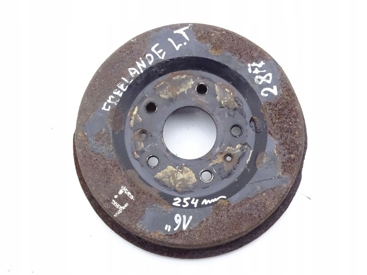 фото №1, Land rover freelander i 03-06 рестайлінг барабан гальмівний зад 255mm