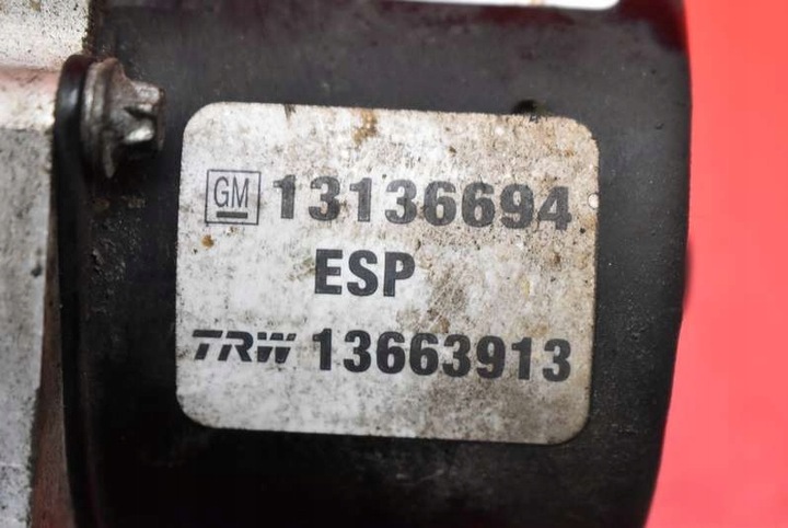 фото №10, Насос abs 13136694 opel vectra c 2.2 dti 125 km 02-05