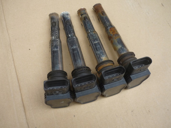 фото №7, Комплект котушок запалювання vw audi 1.8 t 2.0 fsi tfsi tsi 07k905715f справні