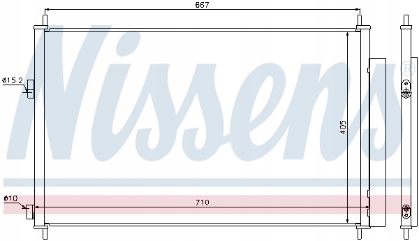 фото №2, Nissens 940021 конденсатор, кондиціонер