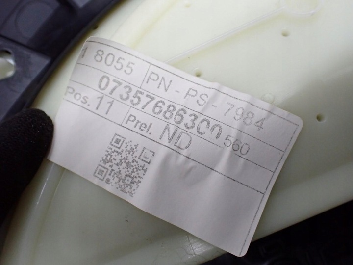 фото №4, Боковина оббивка двері лівий зад 07357686300 jeep compass ii 22r