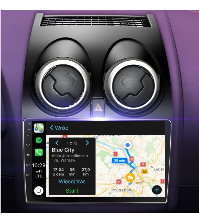 фото №11, Автомагнітола (радіоприймач, магнітола в машину) андроїд carplay nissan qashqai 2006-16 9" gps 6+128gb