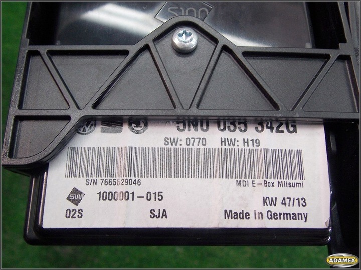 фото №12, Vw passat cc рестайлинг 2013r модуль интерфейс 5n0035341h