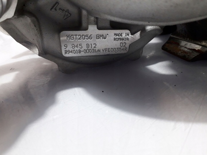 фото №6, Bmw f39 f40 f44 f45 f46 f48 b38 mini f55 f56 турбокомпрессор 9845812 313km