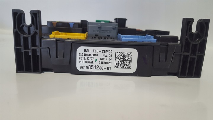 фото №3, Модуль bsi citroen оригінальний номер 9819851280