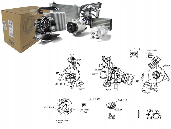 фото №13, Турбонагнітач nissens 93161 6460900480 mercedes