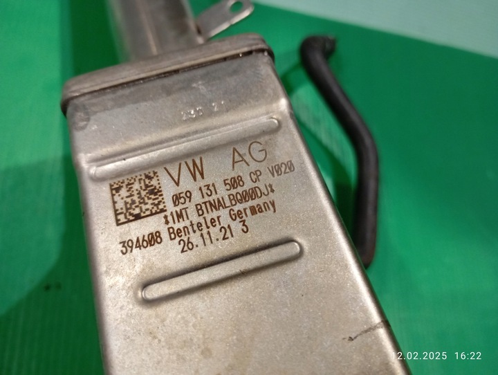 фото №7, Клапан радіаторів egr audi q7 touareg vw 059131508cp