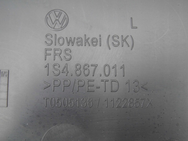 фото №10, Боковина дверь volkswagen оригинальный номер 1s4867011