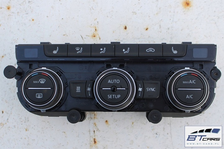 фото №10, Vw golf 7 панель климат кондиционера 5g0907044s 5g0907044ab 5g0907044ap 5g090