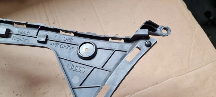 фото №7, Q7 4m ii ползун крепление держатель бампера левый зад 4m0807453