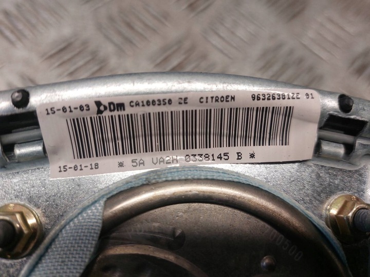 фото №7, Руль + подушка citroen c5 i 96494358ze 96326381ze