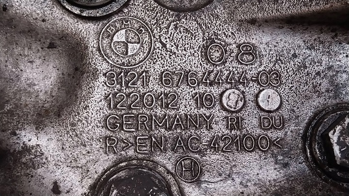 фото №6, Поворотна опора ступиця супорт правий перед 6764444 bmw e90 e91 e92 e93 e81 e82 e87