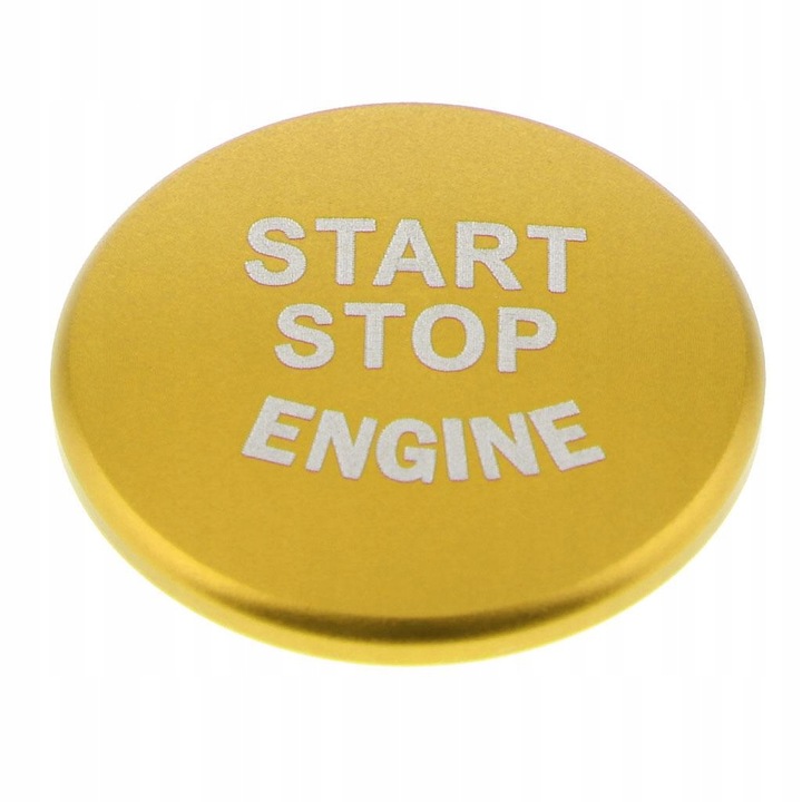 фото №7, Car стайлинг двигатель push button sticker cover fits for golden