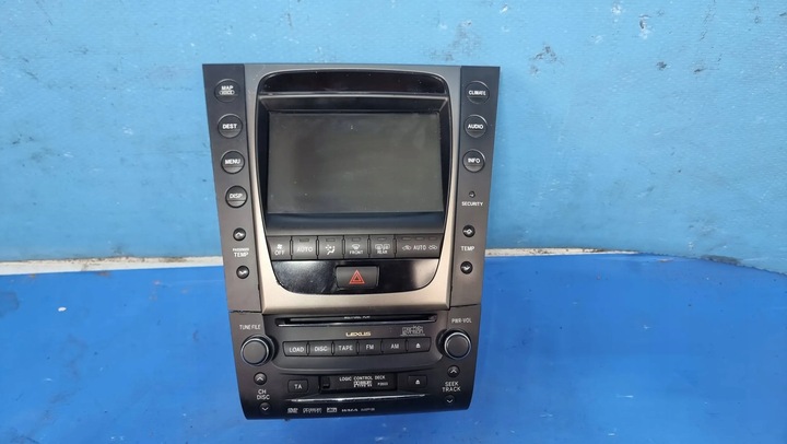 фото №1, Радіо cd lexus gs 300 350 430 450h 86120-30b10-c0