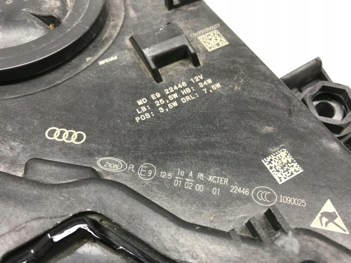 фото №14, Audi q7 ii 4m рестайлінг 19- повний led лампа праві перед права передня 4m0941012c