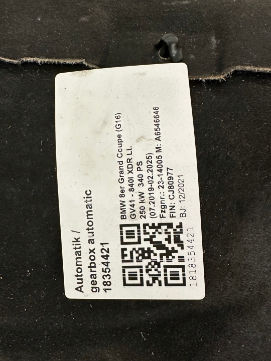 фото №9, Bmw g14 g30 g01 g05 g07 коробка передач ga8hp51x новая